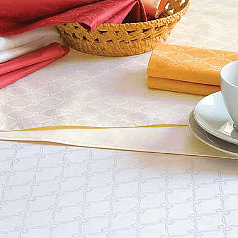 Damast-Servietten Fina klassisches Muster Damast-Servietten Fina klassisches Muster