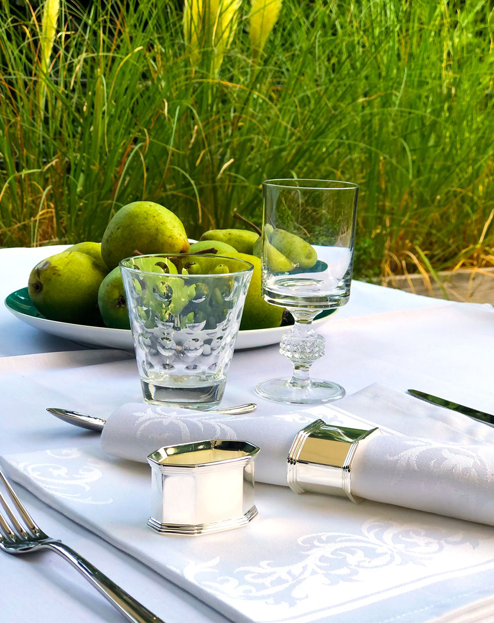 Damast-Servietten Damast-Servietten