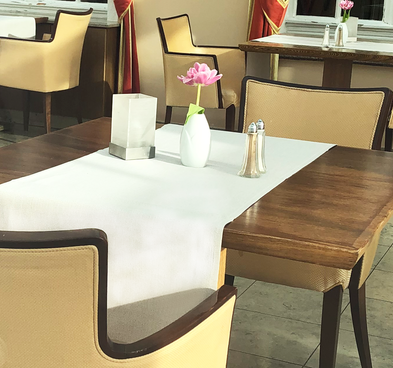 Gastronomie-Tischläufer weiß Gastronomie-Tischläufer weiß